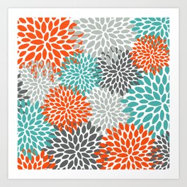 Abstract Floral Art Prints For Any Decor Style Society6