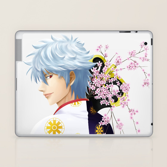 Get Wallpaper Gintama Anime Fanart Sakata Gintoki Laptop Ipad Skin By Jadelim Desktop Wallpaper Free