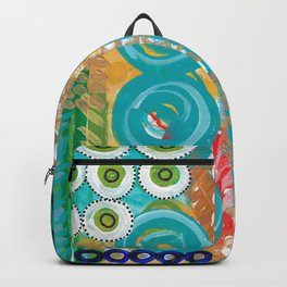 Brights! Backpack | Pattern, Painting, Acrylic 
