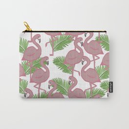 Flamingos Pink Tropical Carry-All Pouch