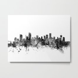 Vancouver Canada Skyline Metal Print | Canada, Watercolor, Vancouverskyline, Vancouvercanvas, Vancouverposter, Watercolour, Painting, Skyline, Vancouverprint, Michaeltompsett 