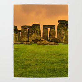 The Standing Stones - Stonehenge Poster