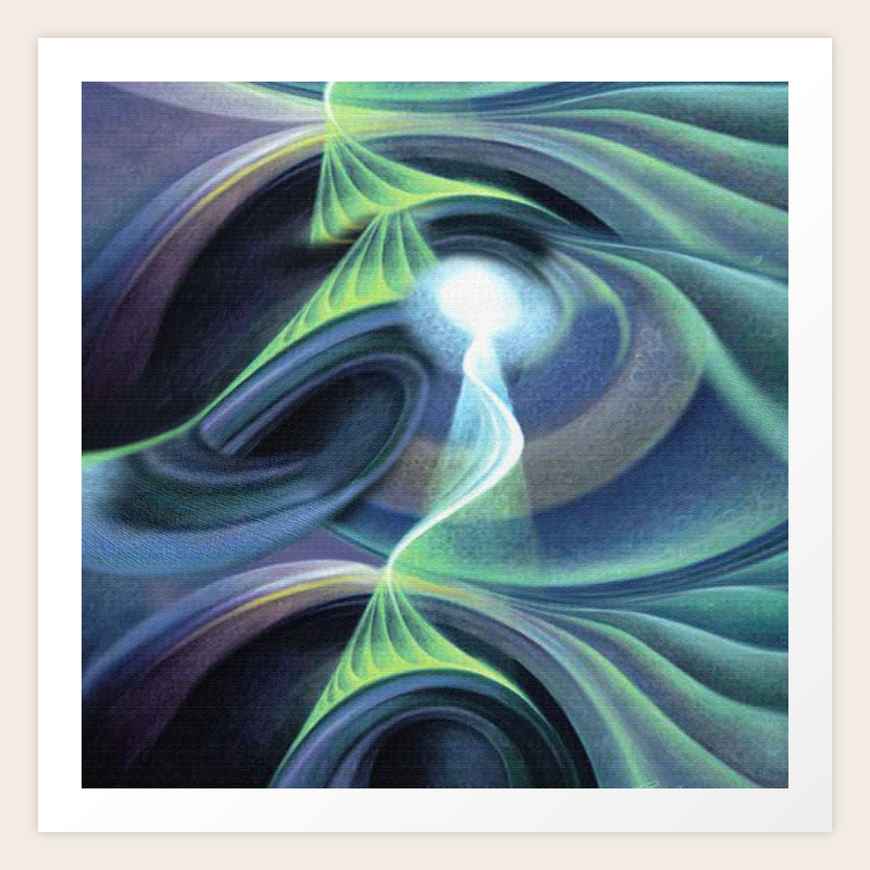 Emotional Activation Abstract Art Print By Justkidding Society6