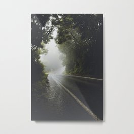 Foggy Road Metal Print | Weather, Foggy, Photo, Rainforest, Storm, Rainy, Forest, Australia, Pacificnorthwest, Road 