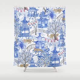 Toile Shower Curtains For Any Bathroom Decor Society6