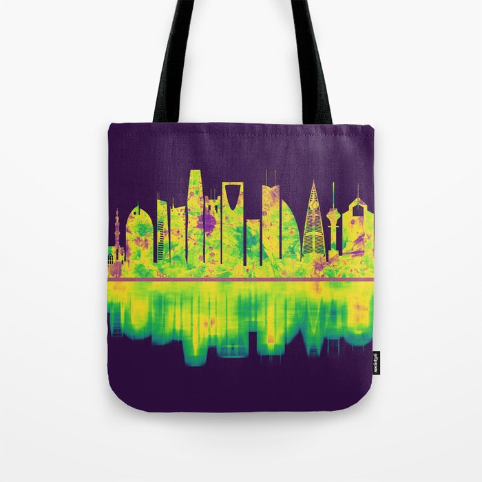 Riyadh Saudi Arabia Skyline Tote Bag by NextWay Art Society6