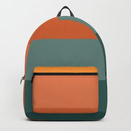 nature colour palette Backpack | Stripes, Contemporary, Minimal, Digital, Colourpalette, Summer, Modern, Colorpalette, Sunoversea, Naturecolours 