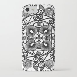 Geometric art iPhone Case