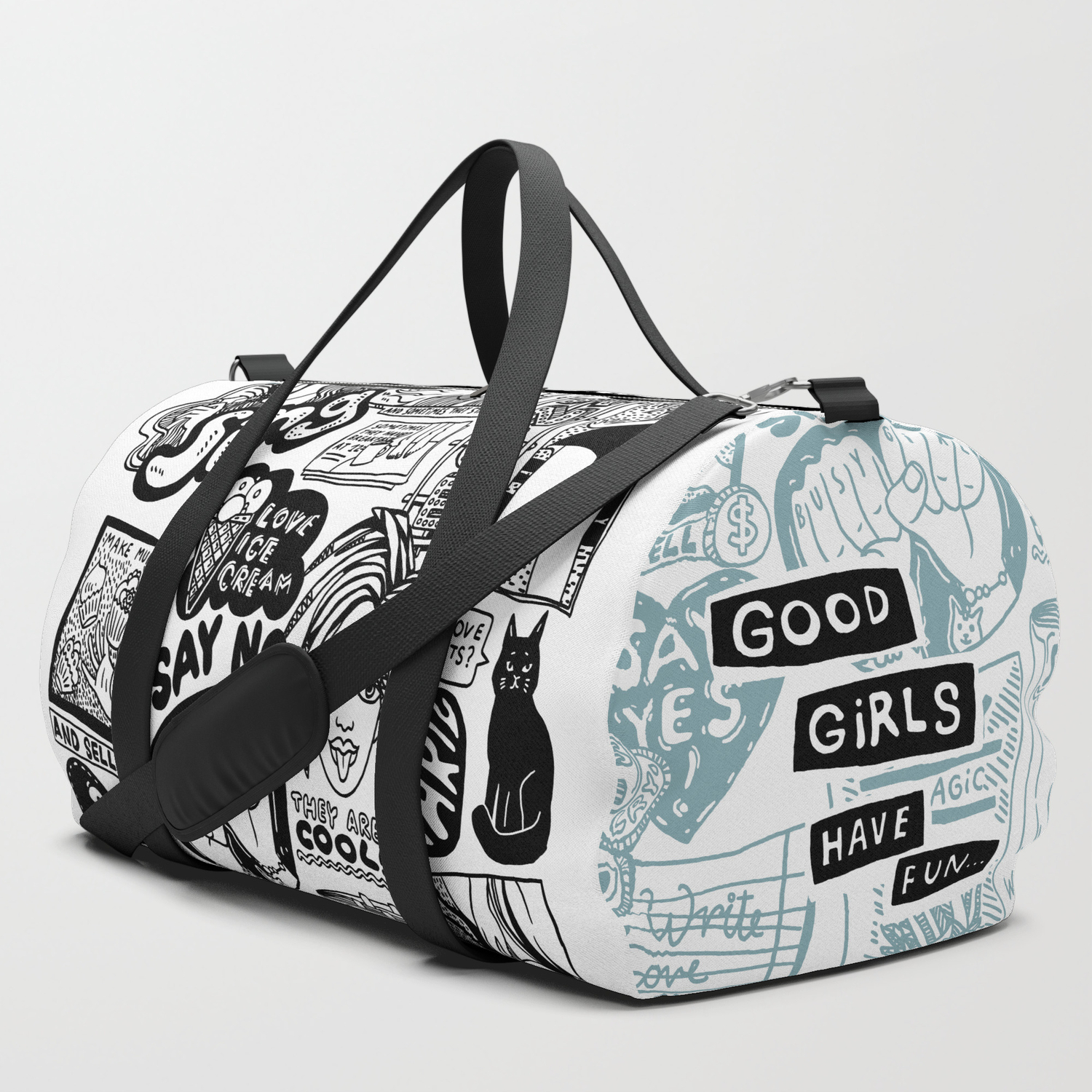 fun duffle bags