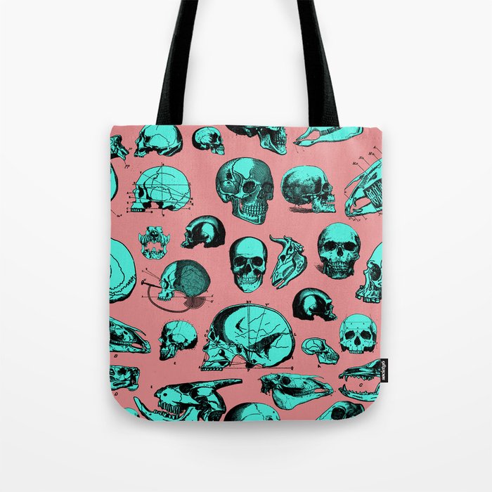 Skull Overload Pattern Tote Bag by Denny Schmickle | Society6