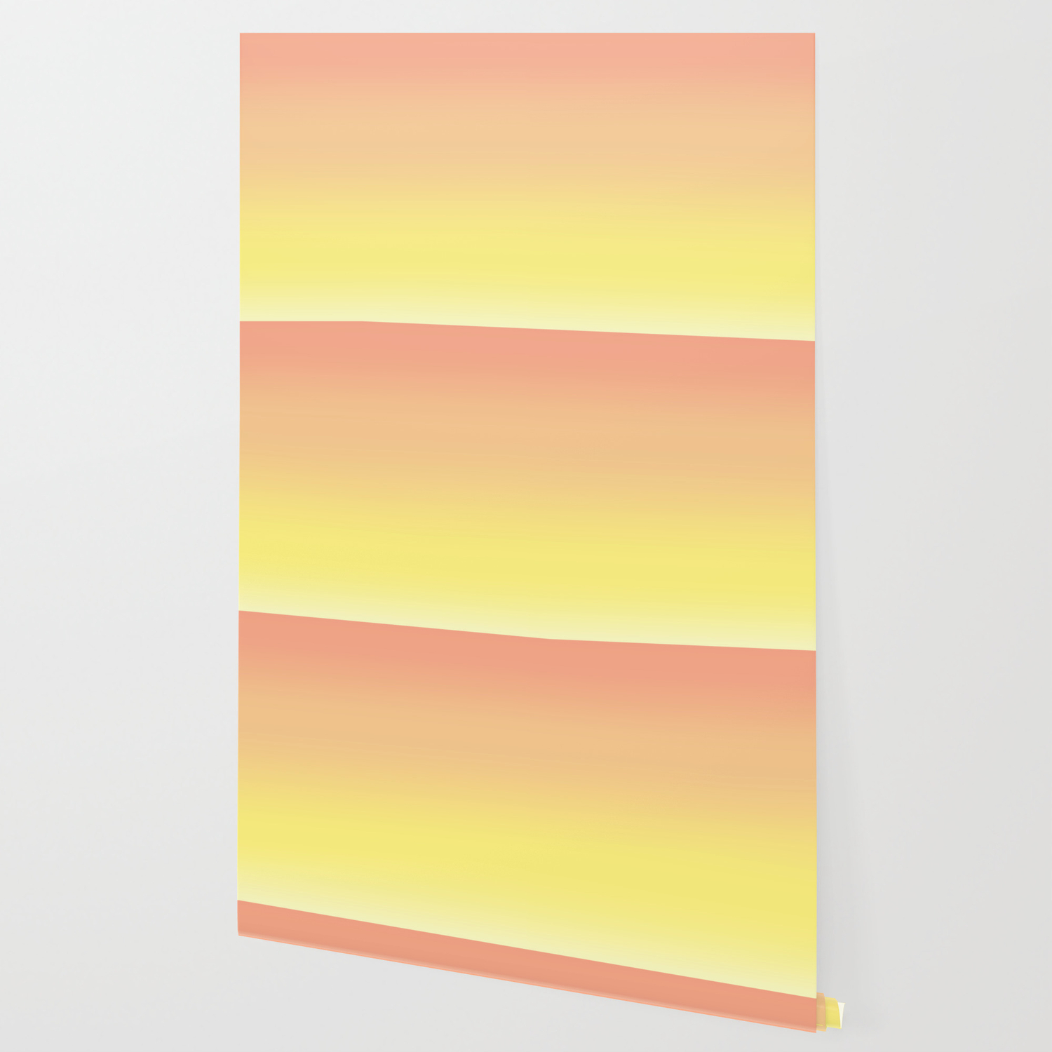 Pink Orange And Yellow Ombre Wallpaper By Vimob Society6