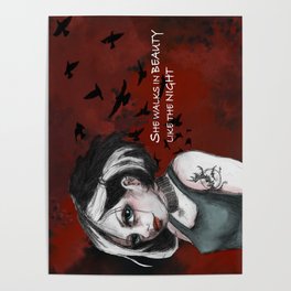 The Goth RED Poster