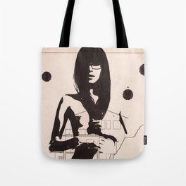 Supersexy - Ink drawing portraiture Tote Bag