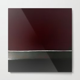 The Blood Red Sky | Abstract Painting Metal Print | Sky, And, Night, Abstract, Abstracto, Maroon, Relaxing, Turning, Oil, Minimal 