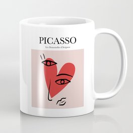 Picasso - Les Demoiselles d'Avignon Coffee Mug | Artwork, Digital, Name, Acrylic, Ink, Picasso, Painting, Love, Oil, Minimal 
