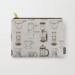 Brew Carry-All Pouch | Coffee, Brew, French Press, Hario, Digital, Chemex, V60, Pour Over, Drawing, Beehive 