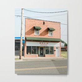 Movie House, Elkton Metal Print | Brick, Street, Shenandoahvalley, Vintage, City, Smalltown, Sign, Old, Architecture, Urban 