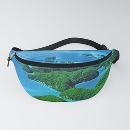 South Pacific Palau Tropical Islands And Exquisite Ocean Fanny Pack