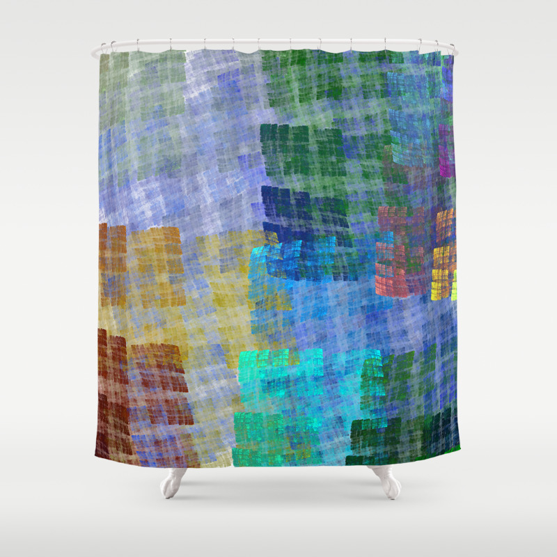 Abstract Fabric Designs 4 Duvet Covers Pillows Shower Curtain By