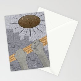 All Barriers Crumble and Fall - (Artifact Series) Stationery Cards