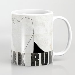 Run Freak Run - White Coffee Mug