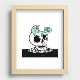 Surfer Thoughts Recessed Framed Print