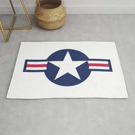 US Air-force plane roundel Rug | Graphicdesign, Usaf, Army, Force, United, Aircraft, Navy, Military, Usn, Shield 