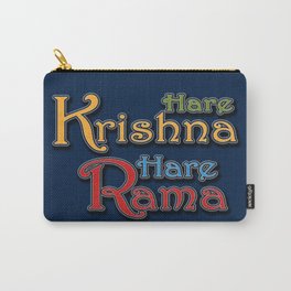 Hare Krishna Hare Rama Maha Mantra Carry-All Pouch | Graphicdesign, Krishna, Harerama, Sanscrito, Spirituality, Veda, Meditation, Text, Brotherhood, Illumination 