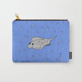 Little stingray Carry-All Pouch | Cartoon, Underwater, Water, Sting Ray, Sting, Children, Pattern, Digital, Comic, Swimming 