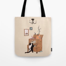 the Pianist Tote Bag