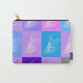purple hummingbirds Carry-All Pouch | Hummingbirds, Pastelprints, Graphicdesign, Pastelcushions, Large, With, Pillow, Prettyprints, Printsofbirds, Forwomen 