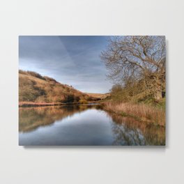 Millington Reflections Metal Print | Pocklington, Nature, Photo, Millington, Landscape 