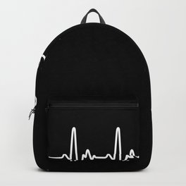 Berlin Heartbeat (bear) Backpack | Berlinerin, Graphicdesign, Heartbeat, Brandenburggate, Capitalofgdr, Germany, Berlin, Symbol, City, Frequency 