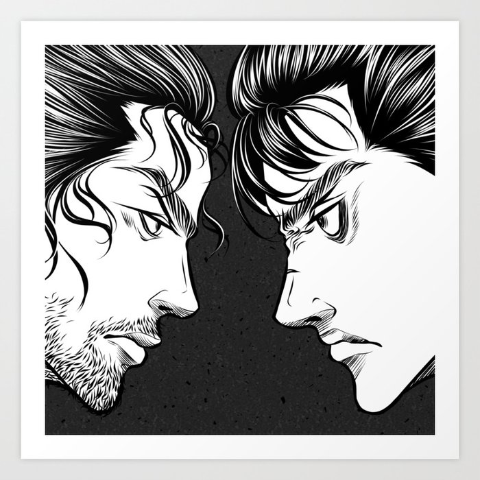 Wallpaper Vagabond X Berserk Art Print By Cristina Chiru Society6 Free HD