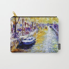 Amsterdam Canal Carry-All Pouch