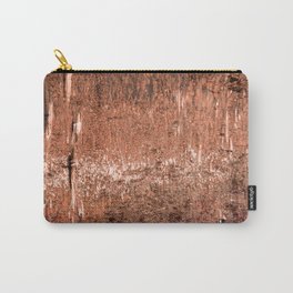 Wood Texture #4 Carry-All Pouch | Digital Manipulation, Color, Vaneer, Red, Rough, Digital, Brown, Weathered, Photo, Surface 