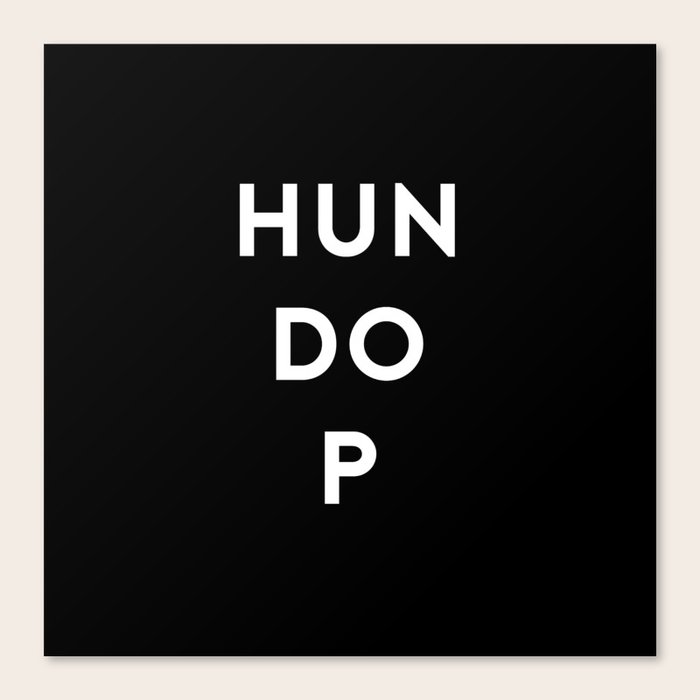 Hundo P Canvas Print By Heart2heart Society6