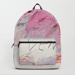 Cy Twombly Venus Adonis Backpack | Harmonius, Summer, Geometric, Expressionsm, Cool, Modern, Cy, Aesthetic, Artdeco, Texture 