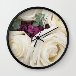 White Roses Wall Clock | Closeupflower, Amberlamoreaux, Whiterosephoto, Closeupflowers, Rosephoto, Whiterosesart, Whiteroses, Photo, Rosesphoto, Whiterosesphoto 