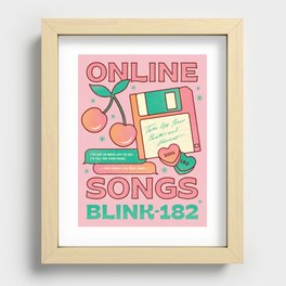 Online Songs  Recessed Framed Print