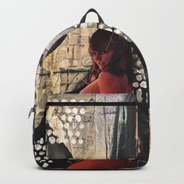 Abstract Experimentation V 3.0 Backpack | Other, Paper, Pop Art, Collage, Vintage, Mixed Media 
