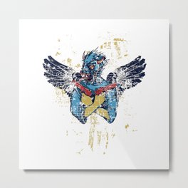 Fallen Hero Eagle Metal Print