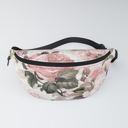 Vintage & Shabby Chic - Sepia Pink Roses  Fanny Pack