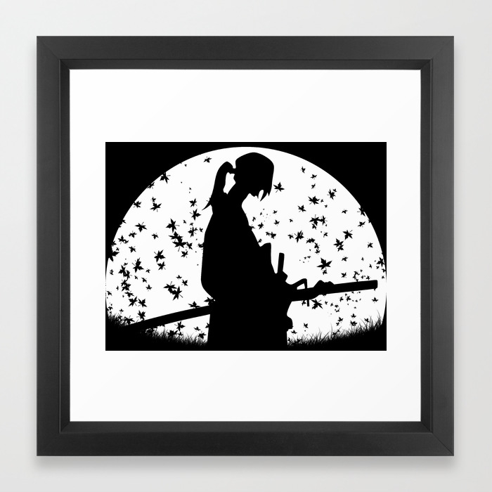 Get Wallpaper Jin Samurai Champloo Framed Art Print By Proxishdesigns Society6 Desktop Wallpaper