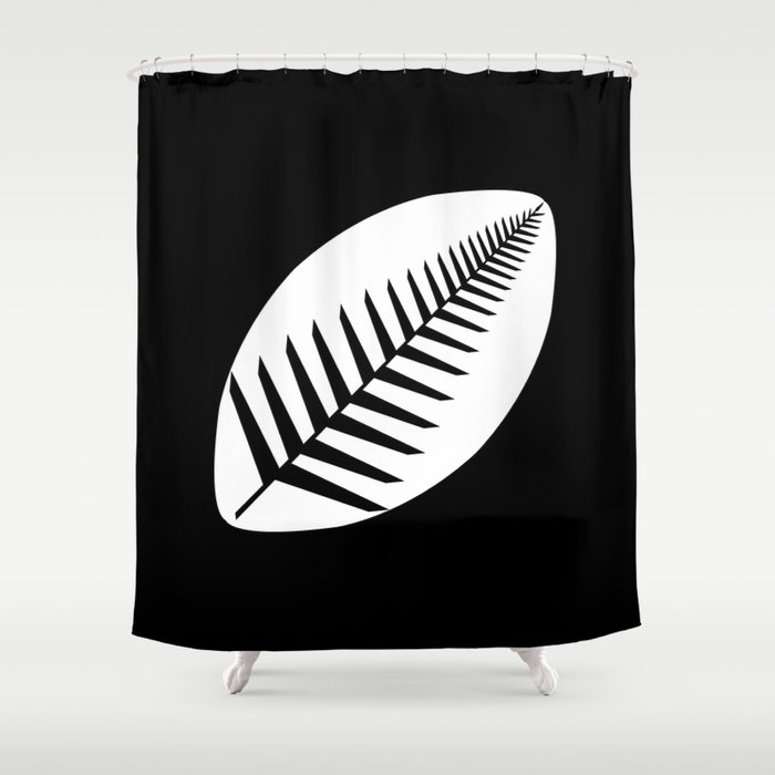 Nz Rugby Shower Curtain By Fimbis, Designer Shower Curtains Nz