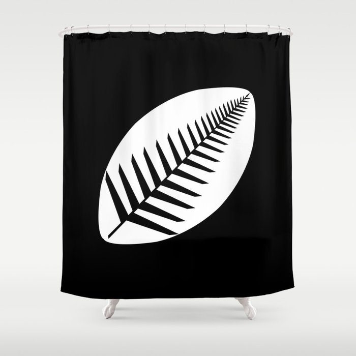 Nz Rugby Shower Curtain By Fimbis Society6 Nz Rugby Shower Curtain By Fimbis, Designer Shower Curtains Nz