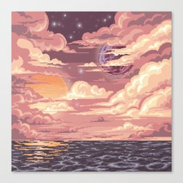 Pink Aesthetic Canvas Prints For Any Decor Style Society6