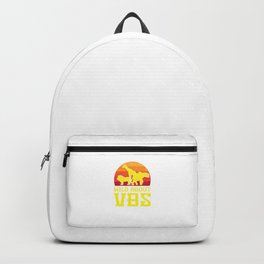 Wild About VBS Animals Funny Christian Church Vacation Humor Pun Design Backpack | Churchservice, Easter, Teaching, Thanksgiving, Prayer, Retreat, Graphicdesign, Educational, Holidays, Teenagers 