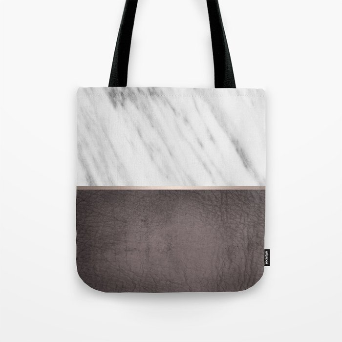 Manly Carrara Italian Marble Tote Bag by cafelab | Society6