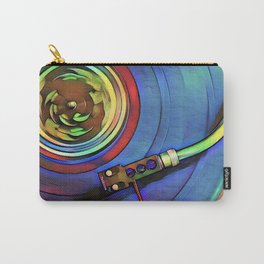 Let's Dance Carry-All Pouch | Digital, Painting, Watercolor, Dance, Oldmusic, Vintage, Cd, Ink, Pop, Record 